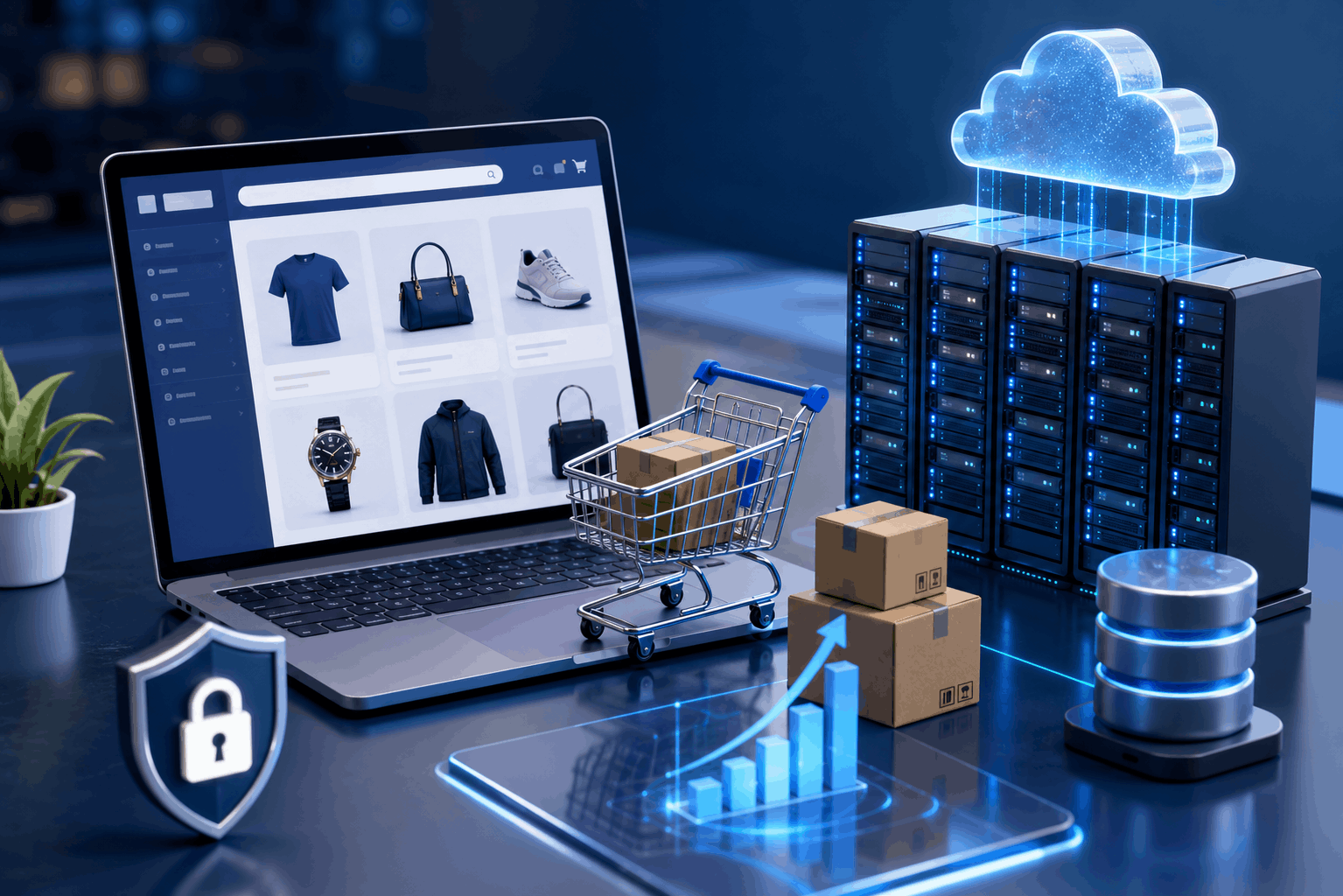 Premium Ecommerce Hosting to Scale Online Stores Fast